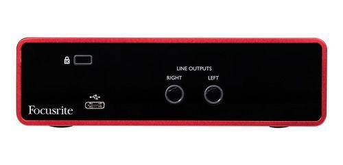 Kit Focusrite Scarlett Solo Studio 3ºgen. Interface+mic+fone